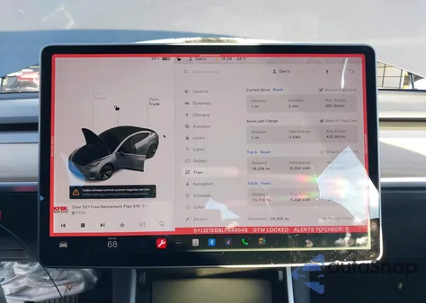 2020 Tesla Model 3 Long Range Dual Motor All-Wheel Drive из США, поврежденный, VIN 5YJ3E1EB8LF649548